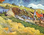Bauernh�tten in Auvers nach van Gogh